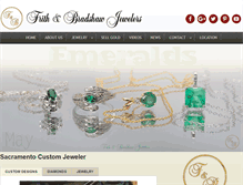 Tablet Screenshot of fbjewelers.com